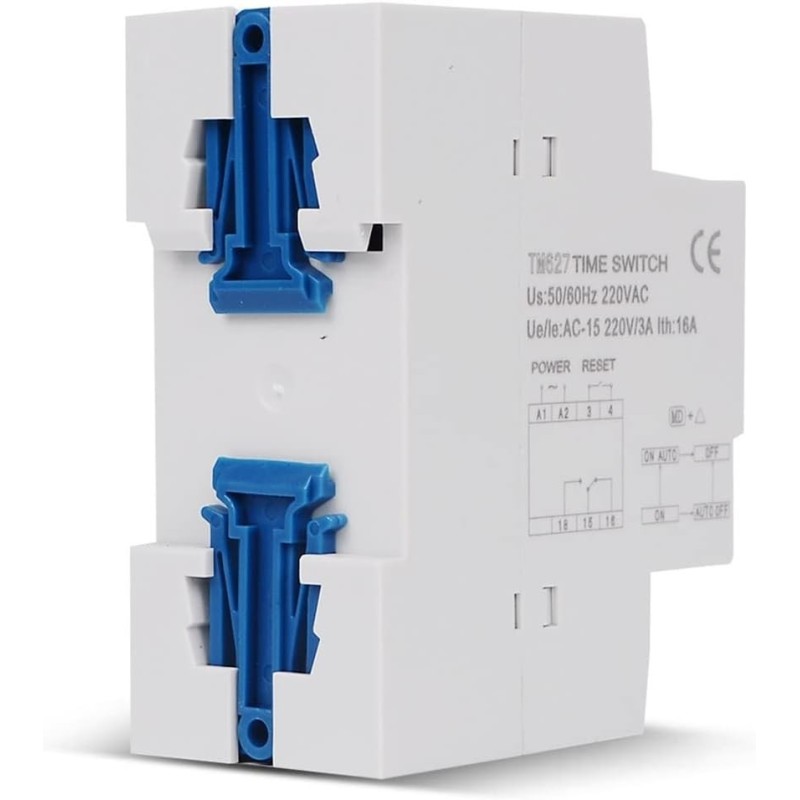 Temporizator 220V, monofazic sau trifazic, programabil 1 secundă până la 99 de ore Releu de timp pentru ciclu automat infinit