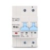 Întrerupător de circuit inteligent Sinotimer, Tuya, WiFi monofazic, 2P, 230V, 63A, protectie suprasarcina, scurtcircuit