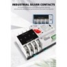 Comutator de transfer automat cu alimentare dublă, SINOTIMER, 4P, 4 faze, pe șină DIN , ATS, comutator selector electric,125A