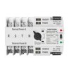 Comutator inteliget pentru PV WiFi eWeLink 4P 125A AC 230V ATS cu alimentare dublă, selector automat de transfer