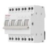 Comutator de transfer manual, 4P 63A Sinotimer SF219G , 4 poli, 400V, montaj pe sina DIN