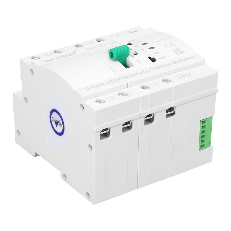 Comutator de transfer automat, PV, ATS Sinotimer, AC, 4 Poli Trifazic, 63A, MATS-100 4P 63PV