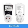 Priza inteligenta cu contor energie LCD reglabil 135°, 230V, 16A, 3680W, monitorizare consum si cost in timp real, memorie