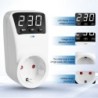 Priza inteligenta, protectie supratensiune si subtensiune, SINOTIMER, afisaj LED, 230V, 16A, 3680W, reglaj voltaj
