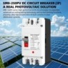 Siguranta automata DC PV SINOTIMER SM8-250PV, 250A, 2P, 600V DC, disjunctor fotovoltaic, protectie suprasarcina si scurtcircuit