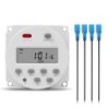 Timer digital, SINOTIMER interval de 1 secunda, 5V temporizator LCD digital programabil saptamanal 7 zile, CN101S-5v