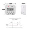 Timer digital, SINOTIMER interval de 1 secunda, 5V temporizator LCD digital programabil saptamanal 7 zile, CN101S-5v