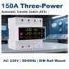 Comutator automat surse trifazat SINOTIMER SATS-936T-150A, 150A, 230/400V, ATS 3 surse (retea, invertor, generator), revenire L1