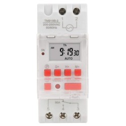 Resigilat Releu digital cu temporizator, Sinotimer, temporizator, intrerupator, programabila, 230V, 30A, 5000W, TM919B-2-30A