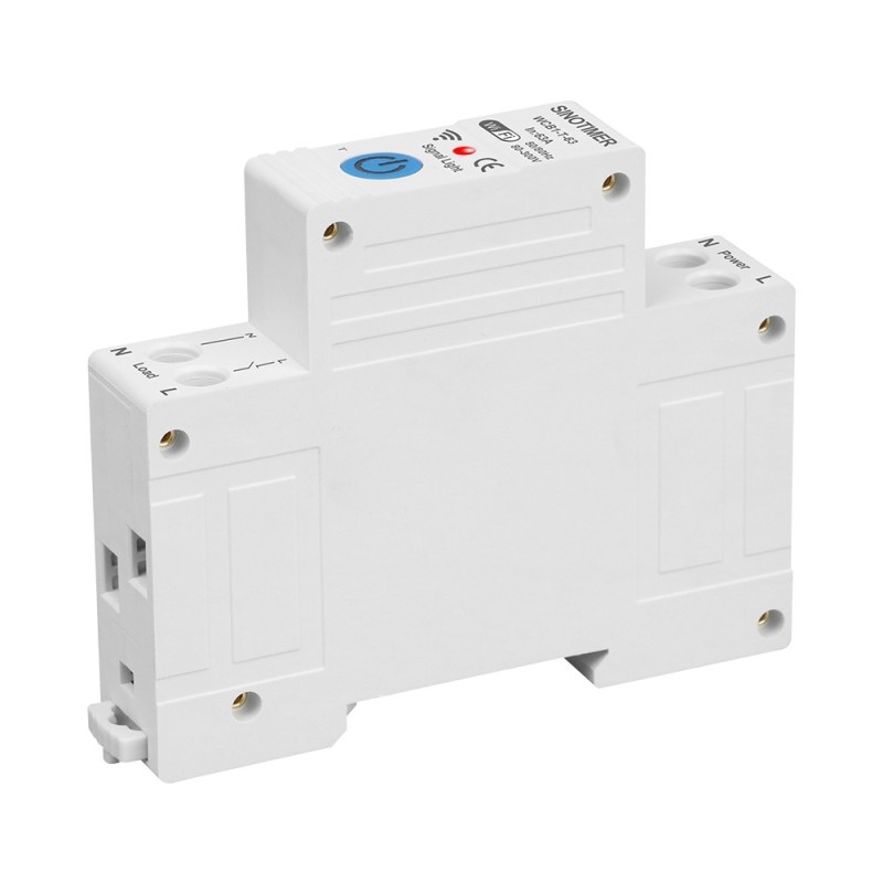Intrerupator inteligent 63A AC220V, WiFi Tuya, temporizator pornit-oprit, WCB1-T-63