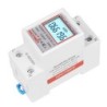 Contor monofazat de energie electrica, Sinotimer, 230V AC 50Hz, 5(80)A, ecran digital LED iluminat, DDS6619-006