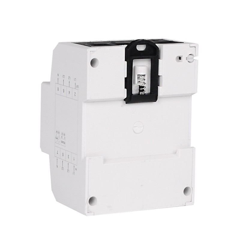 Contor trifazic de energie electrica, energie reactiva, Sinotimer, 3x230/400V AC 50Hz, 3x5(80)A, ecran LED iluminat, DDS024MR