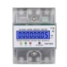 Contor trifazic de energie electrica, Sinotimer, 3x230/400V AC 50Hz, 3x5(80)A, ecran digital LED iluminat, DDS024T