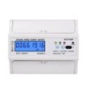 Contor trifazic de energie electrica, Sinotimer, 3x230/400V AC 50Hz, 3x5(100)A, ecran digital LED iluminat, DTS6619-016