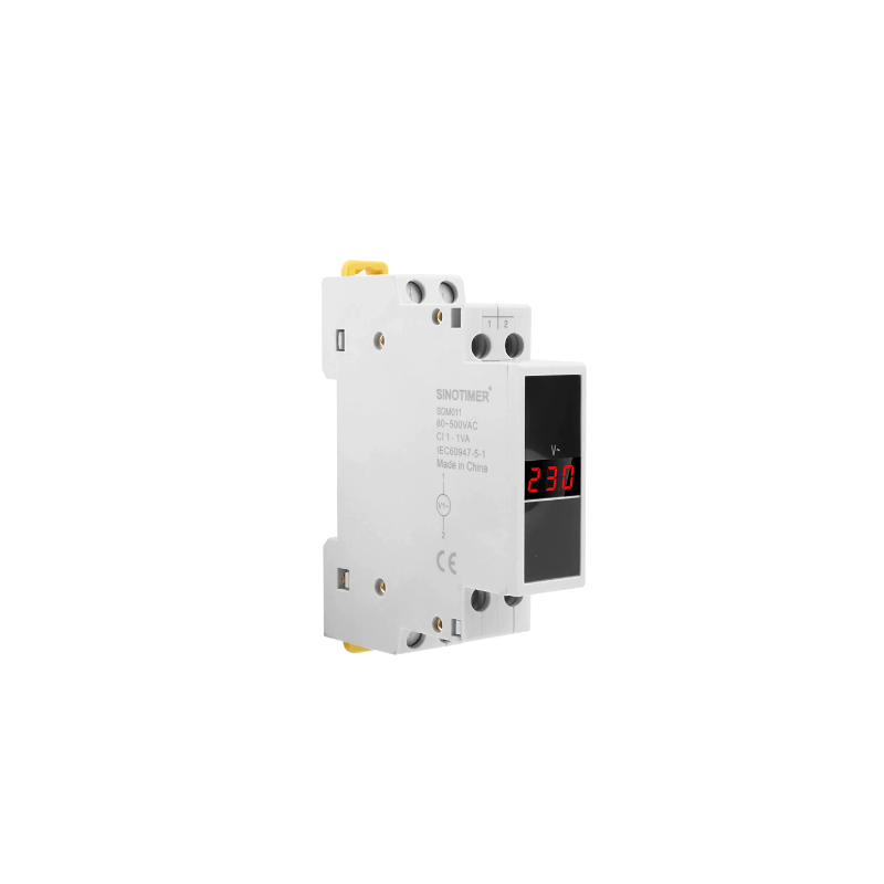 Voltmetru Sinotimer, monofazic masoara voltajul AC 80-500V, SDM011