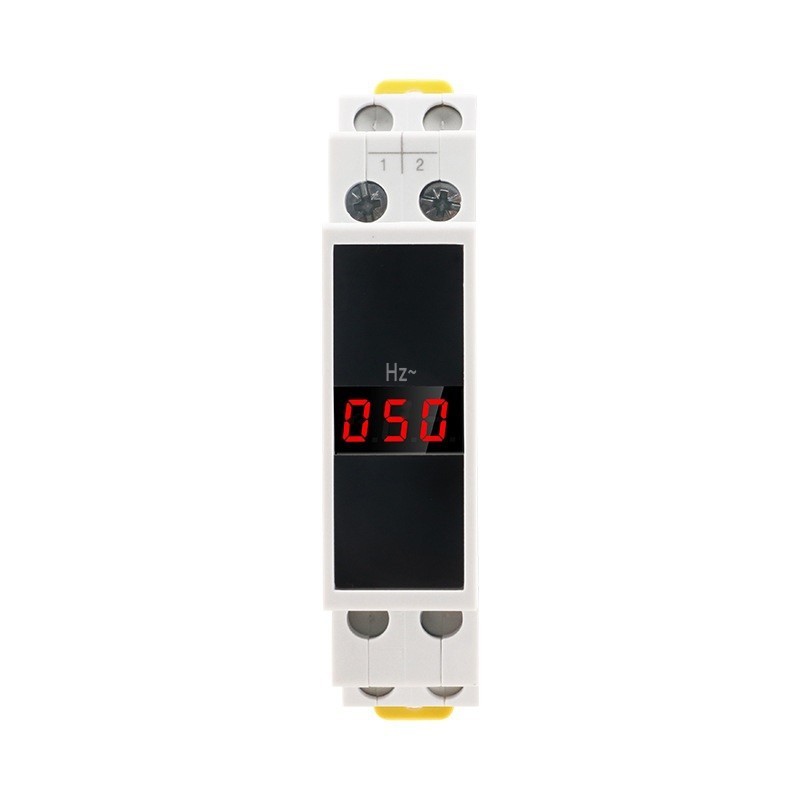Frecventmetru SINOTIMER, digital monofazic, pentru sina tablou DIN, SDM011HZ
