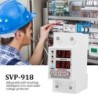 Releu siguranta digitala de protectie tensiune, Sinotimer, 63A, SVP-918-63A, ecran dublu LED, recuperare automata