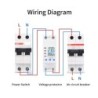 Releu siguranta digitala protectie tensiune,Sinotimer, intre 1- 80A programabil ,ecran LED, arata consum kWh, SVP-917-80A
