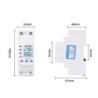 Releu siguranta digitala protectie tensiune,Sinotimer, intre 1- 80A programabil ,ecran LED, arata consum kWh, SVP-917-80A
