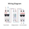 Releu siguranta digitala protectie tensiune,Sinotimer, intre 1- 80A programabil ,ecran LED, arata consum kWh, SVP-917-80A