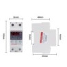 Releu monofazic protectie tensiune programabil, Sinotimer, 63A, ecran digital LED, recuperare automata, SVP-912-63A