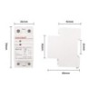 Releu Sinotimer, siguranta digitala de protectie tensiune, Sinotimer, 5A, SAP-32, recuperare automata