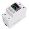 Releu monofazic digital de protectie tensiune, Sinotimer, reglabil intr 1- 80A, , ecran digital LED, SVP-916-80A