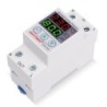 Releu monofazic digital de protectie tensiune, Sinotimer, reglabil intr 1- 80A, , ecran digital LED, SVP-916-80A