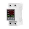 Releu digital monofazic de protectie tensiune, Sinotimer, si curent 1- 40A, consum KW, ecran digital LED, SVP-719-40A