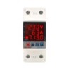 Releu siguranta digitala de protectie tensiune, Sinotimer, reglabila intre 1 - 63A, contor, ecran digital LED, SVP-719-63A