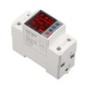 Releu siguranta digitala de protectie tensiune, Sinotimer, reglabila intre 1 - 63A, contor, ecran digital LED, SVP-719-63A
